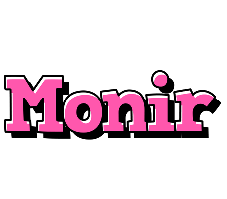 Monir girlish logo