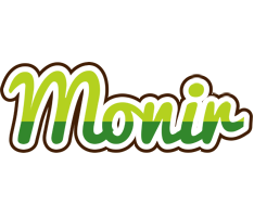 Monir golfing logo