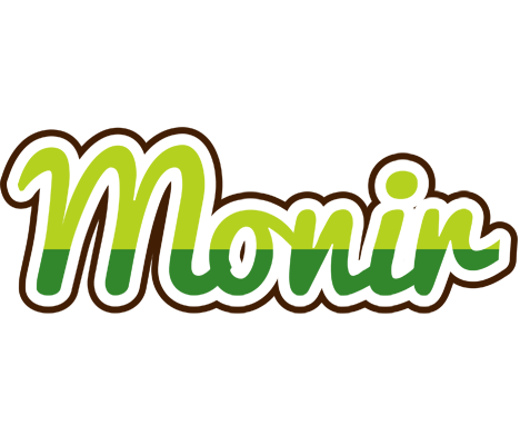Monir golfing logo