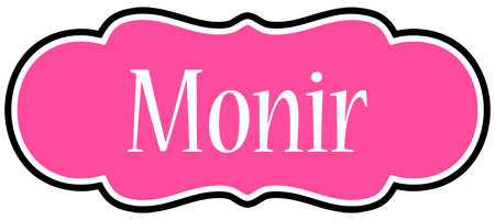 Monir invitation logo