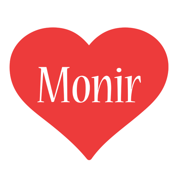Monir love logo