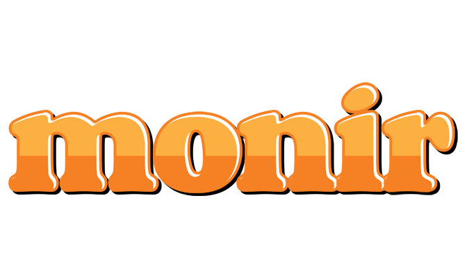 Monir orange logo