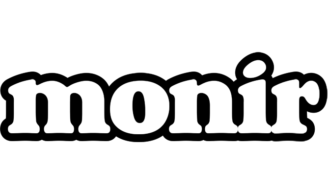 Monir panda logo