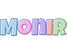 Monir pastel logo