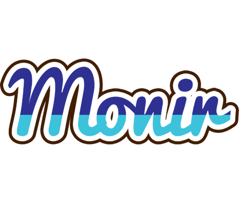 Monir raining logo