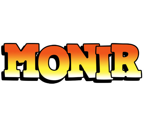 Monir sunset logo