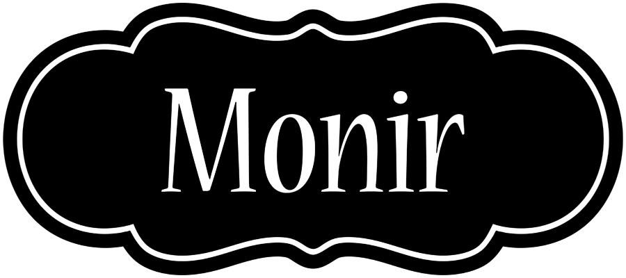 Monir welcome logo