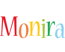 Monira birthday logo