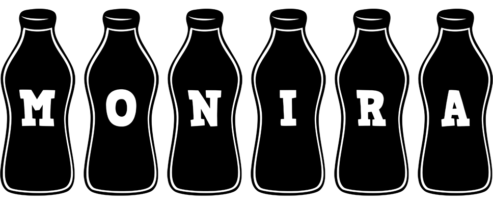 Monira bottle logo