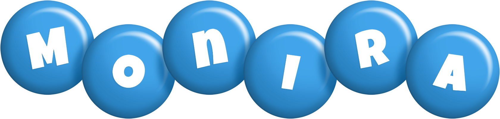 Monira candy-blue logo