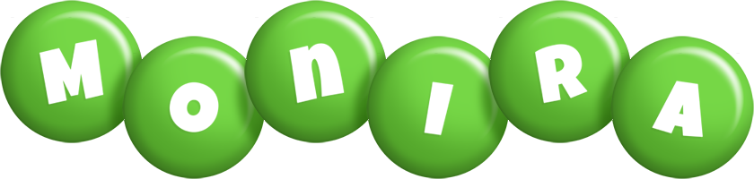 Monira candy-green logo