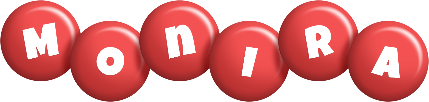 Monira candy-red logo