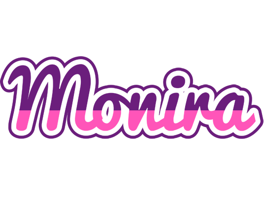 Monira cheerful logo