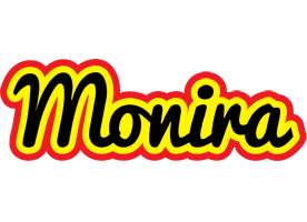 Monira flaming logo