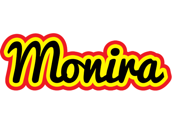 Monira flaming logo