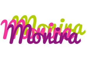 Monira flowers logo
