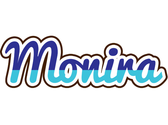 Monira raining logo
