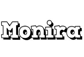Monira snowing logo