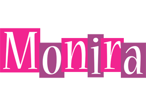 Monira whine logo