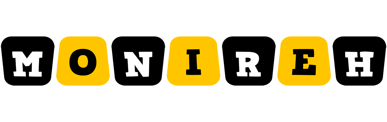 Monireh boots logo