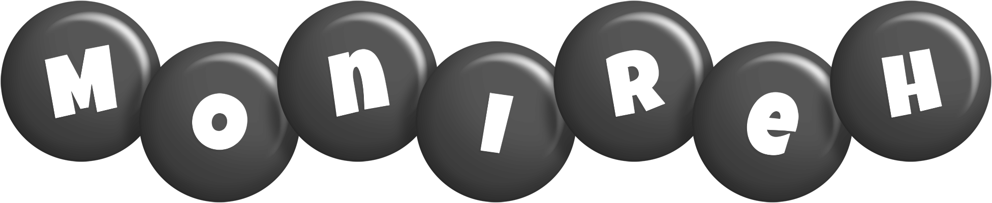 Monireh candy-black logo