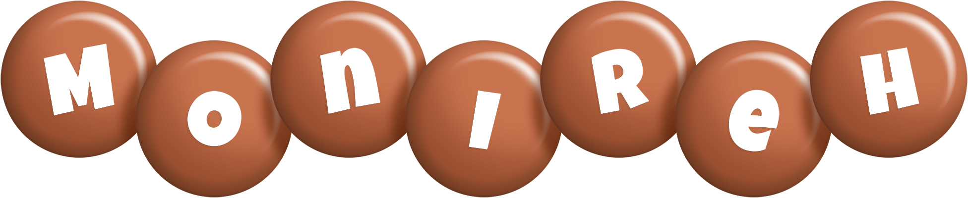 Monireh candy-brown logo