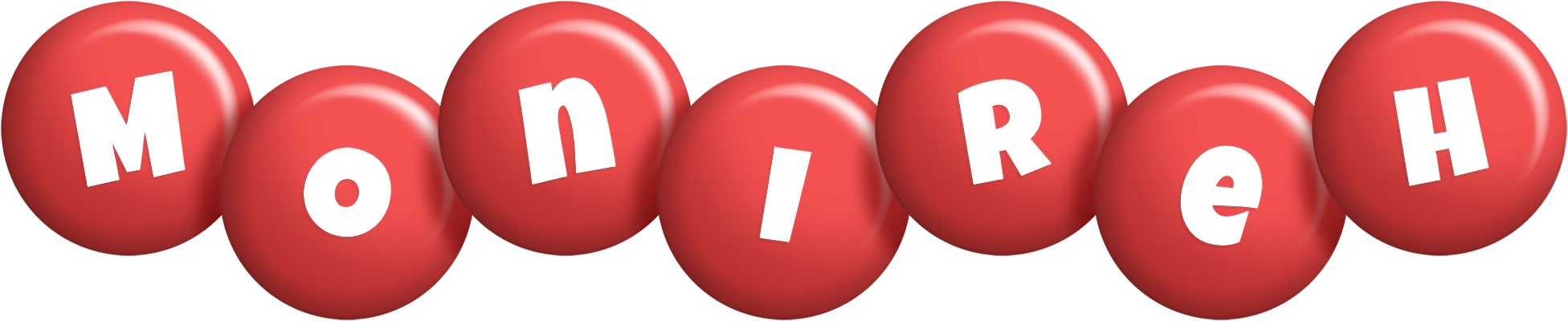 Monireh candy-red logo