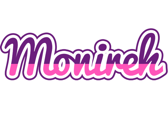 Monireh cheerful logo