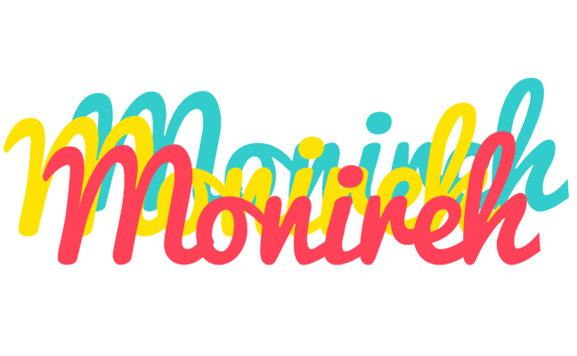 Monireh disco logo