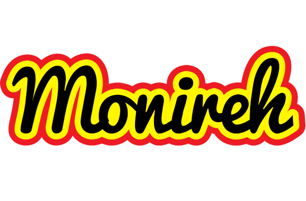 Monireh flaming logo