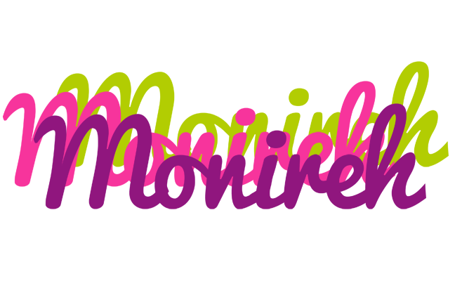 Monireh flowers logo