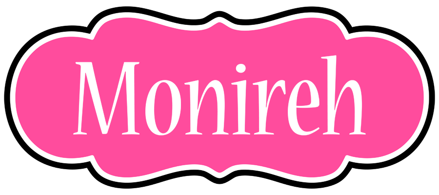 Monireh invitation logo