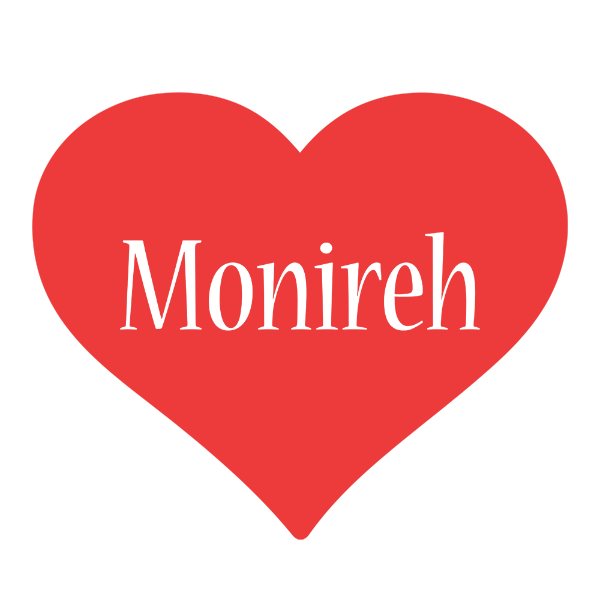 Monireh love logo