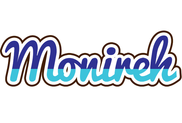 Monireh raining logo