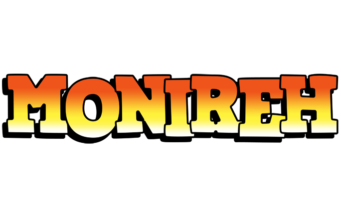 Monireh sunset logo