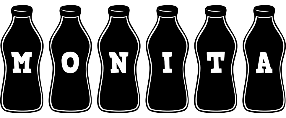 Monita bottle logo