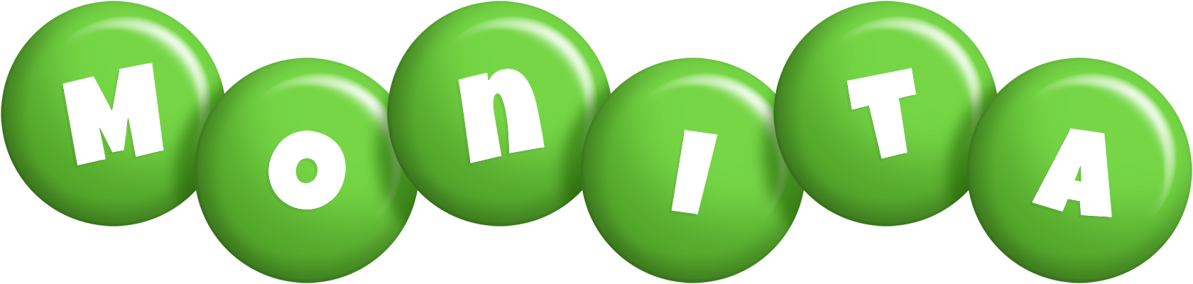 Monita candy-green logo