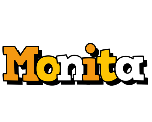 Monita cartoon logo