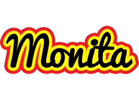 Monita flaming logo