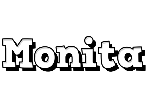 Monita snowing logo