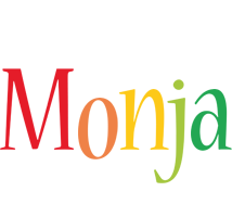 Monja birthday logo