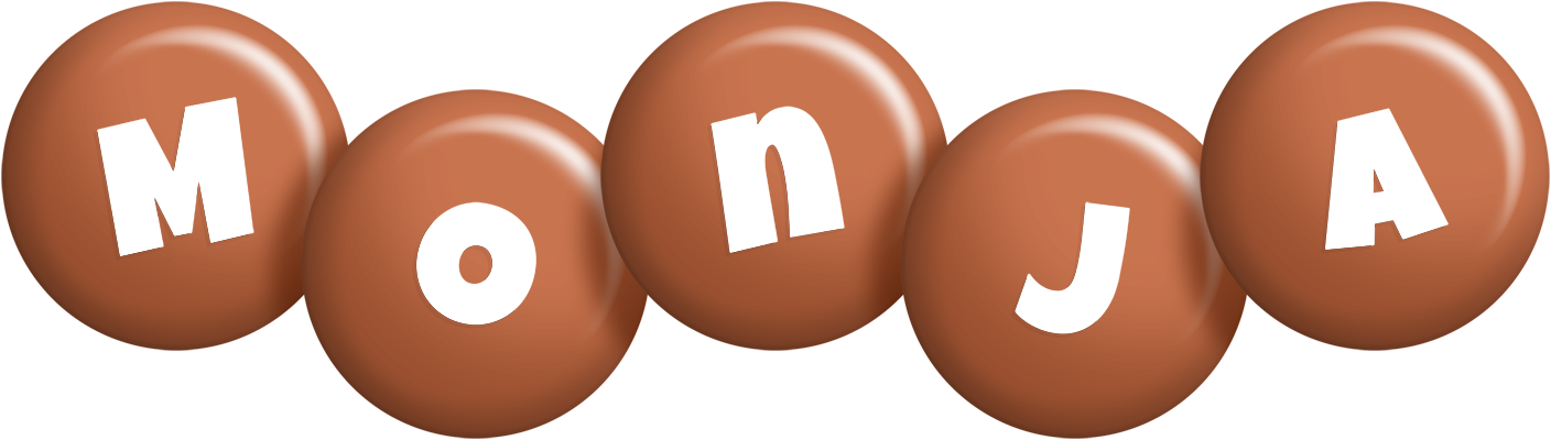 Monja candy-brown logo