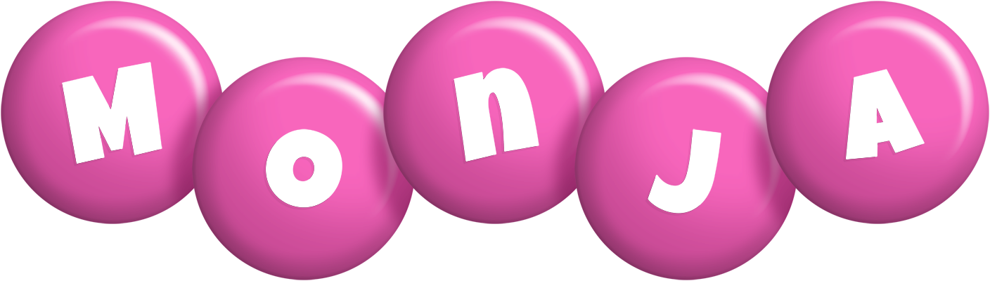 Monja candy-pink logo