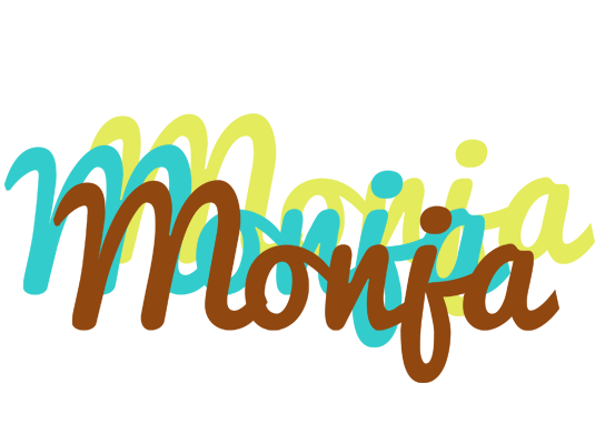 Monja cupcake logo