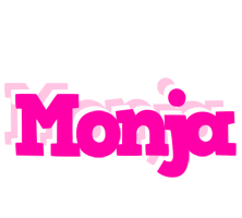 Monja dancing logo