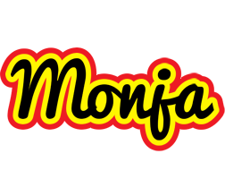 Monja flaming logo