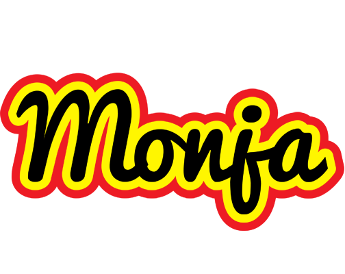 Monja flaming logo