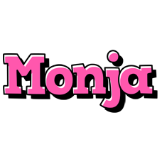 Monja girlish logo