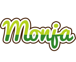 Monja golfing logo