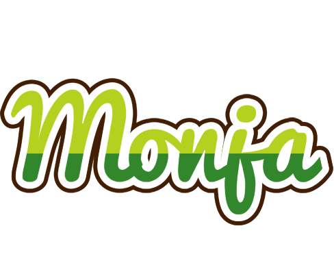 Monja golfing logo